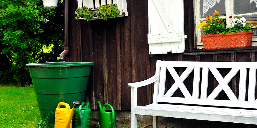 Millcreek Gardens-Salt Lake City-Utah-Watering Tips and Techniques for Utah-rain barrel